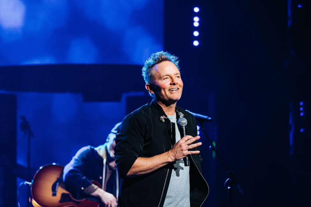 Chris Tomlin speaking